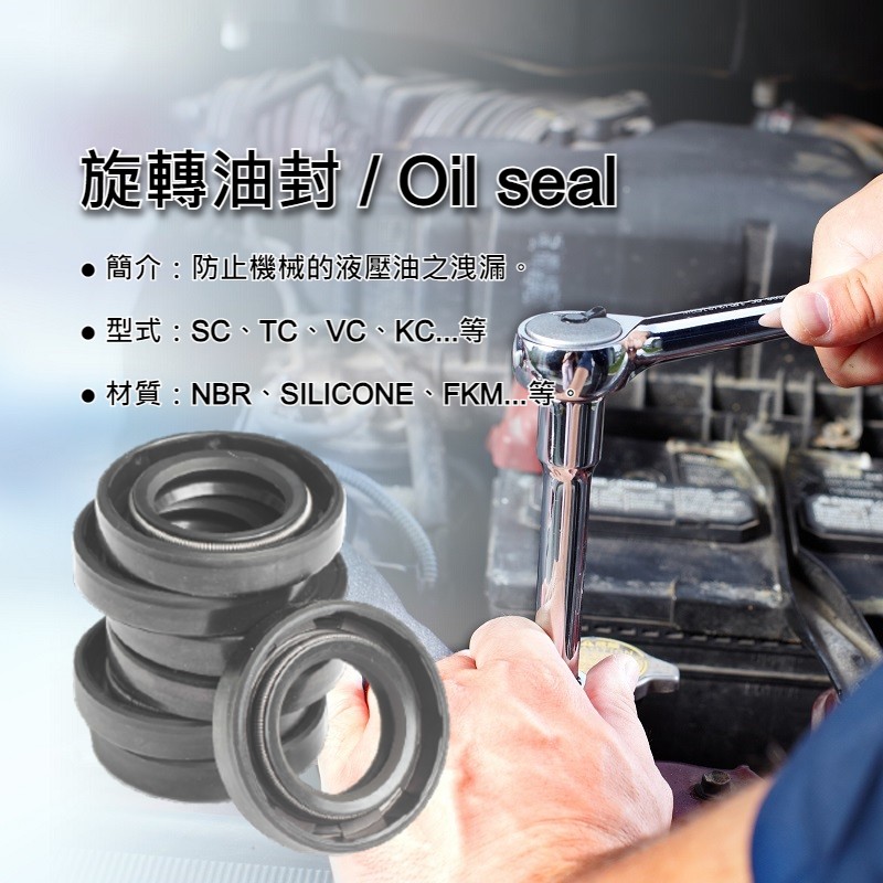 旋轉油封(Oil-seal)